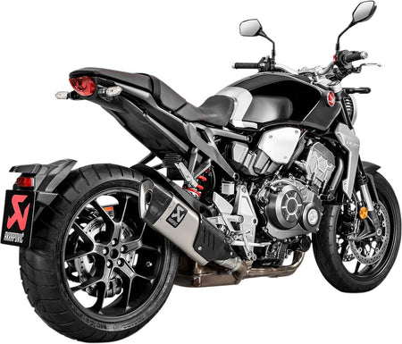 Akrapovic Slip-On Line uitlaatdemper zilver - Honda CB-1000 (2018-2024) | Femon Parts
