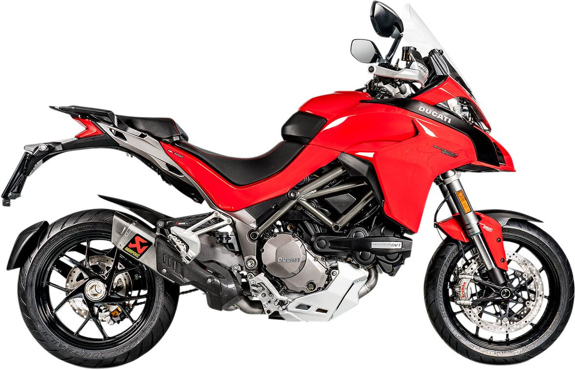 Akrapovic Slip-On Line uitlaatdemper zilver - Ducati D/Air / DVT e.a. (2015-2020) | Femon Parts