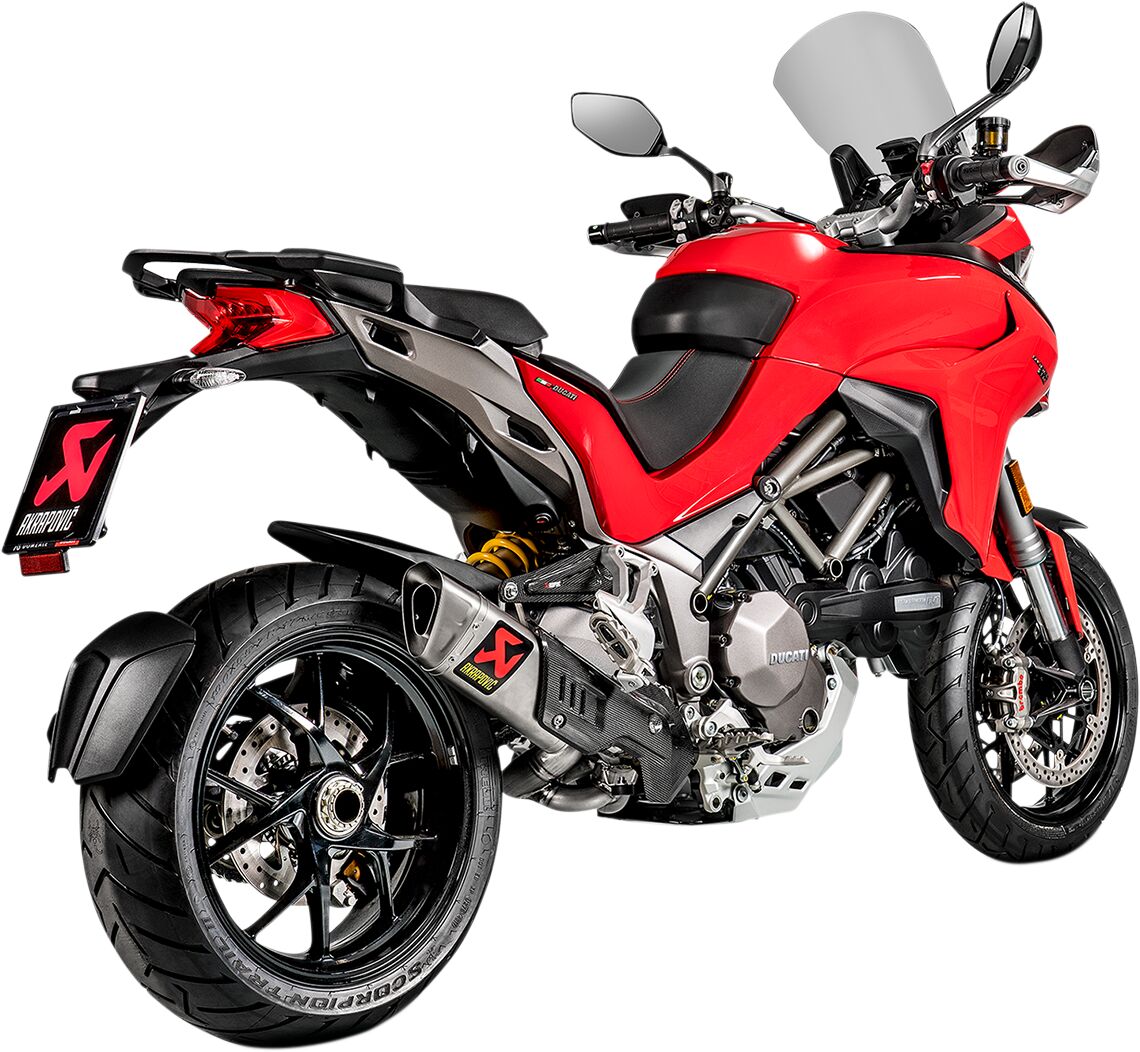 Akrapovic Slip-On Line uitlaatdemper zilver - Ducati D/Air / DVT e.a. (2015-2020) | Femon Parts