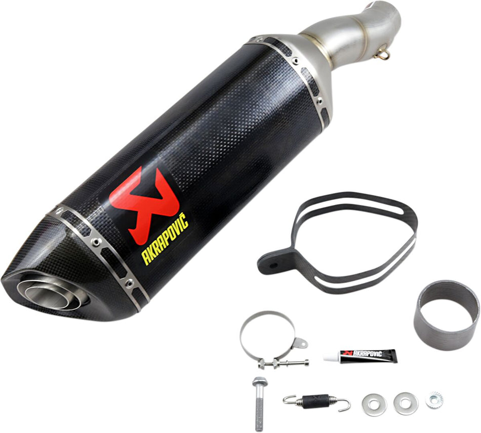 Akrapovic Slip-On Line uitlaatdemper zwart - Kawasaki 40th Anniversary / Ninja e.a. (2009-2025) | Femon Parts