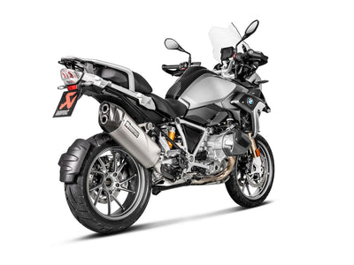Akrapovic Slip-On uitlaatdemper zilver - Bmw Adventure / Adventure Edition 40 years GS e.a. (2019-2024)