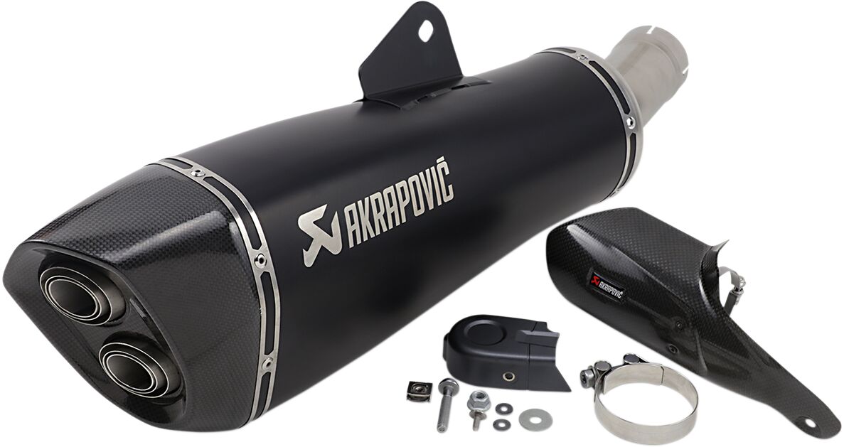 Akrapovic Slip-On Line uitlaatdemper zwart - Bmw R 1250 / R 1250 RS (2019-2024) | Femon Parts