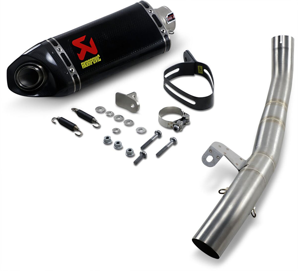 Akrapovic Slip-On Line uitlaatdemper - Triumph STREET TRIPLE 765 (2017-2020) | Femon Parts