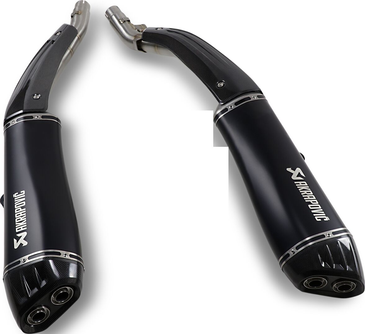 Akrapovic Slip-On Line uitlaatdemper zwart - Bmw K 1600 B / K 1600 GRAND AMERICA (2018-2020) | Femon Parts