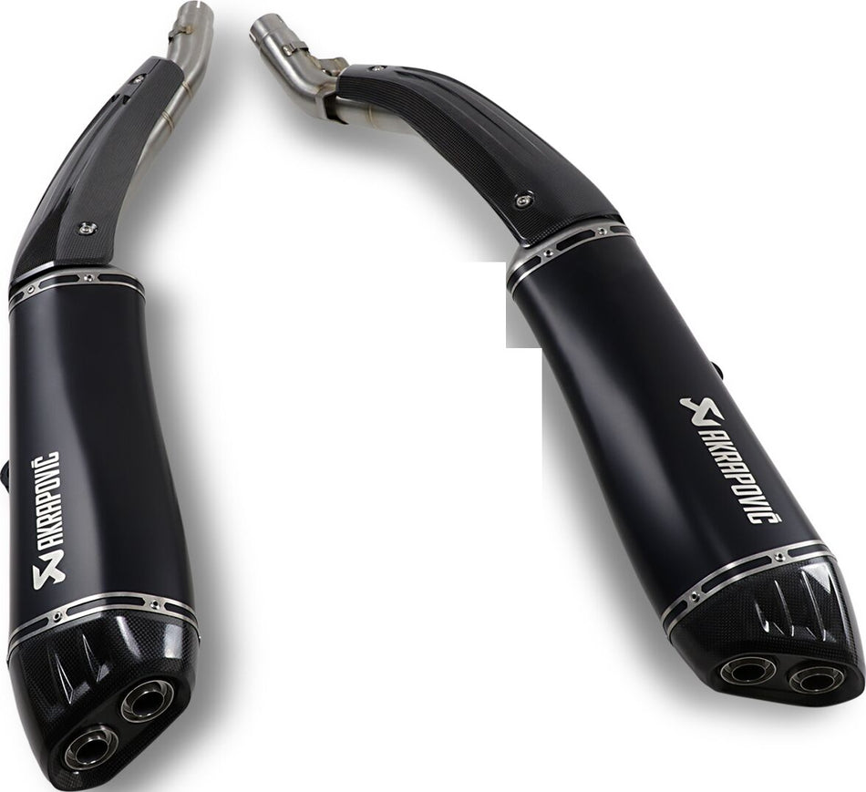 Akrapovic Slip-On Line uitlaatdemper zwart - Bmw K 1600 B / K 1600 GRAND AMERICA (2018-2020) | Femon Parts