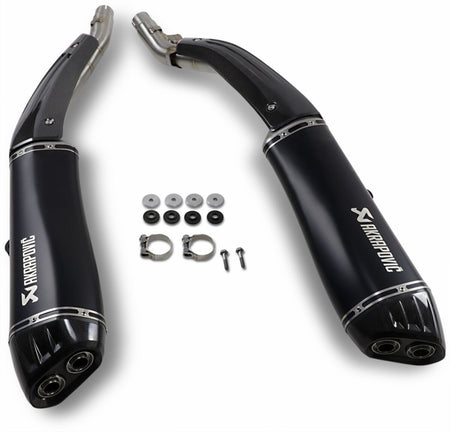 Akrapovic Slip-On Line uitlaatdemper zwart - Bmw K 1600 B / K 1600 GRAND AMERICA (2018-2020) | Femon Parts