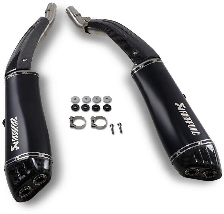 Akrapovic Slip-On Line uitlaatdemper zwart - Bmw K 1600 B / K 1600 GRAND AMERICA (2018-2020) | Femon Parts