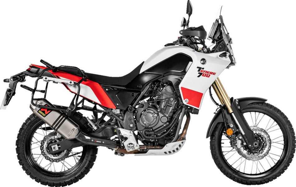 Akrapovic Slip-On Line uitlaatdemper zilver - Yamaha TENERE 700 (2019-2020)
