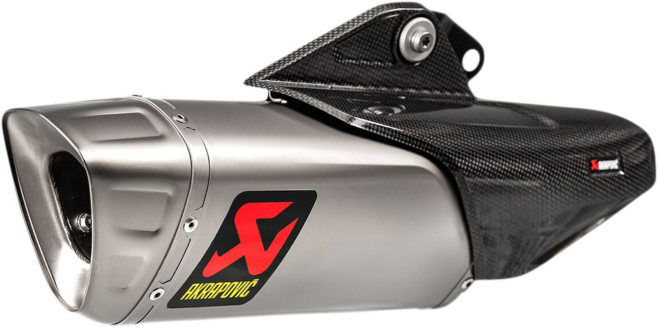 Akrapovic Slip-On Line uitlaatdemper zilver - Yamaha YZF R1 (2015-2024) | Femon Parts