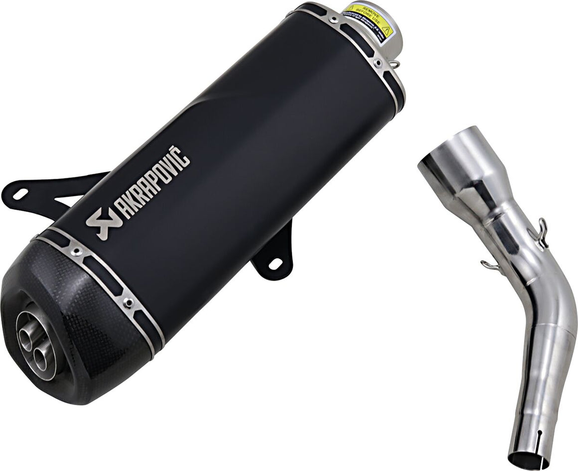 Akrapovic Slip-On Line uitlaatdemper zwart - Vespa GT60 Limited Edition / GTS 125 e.a. (2005-2020) | Femon Parts