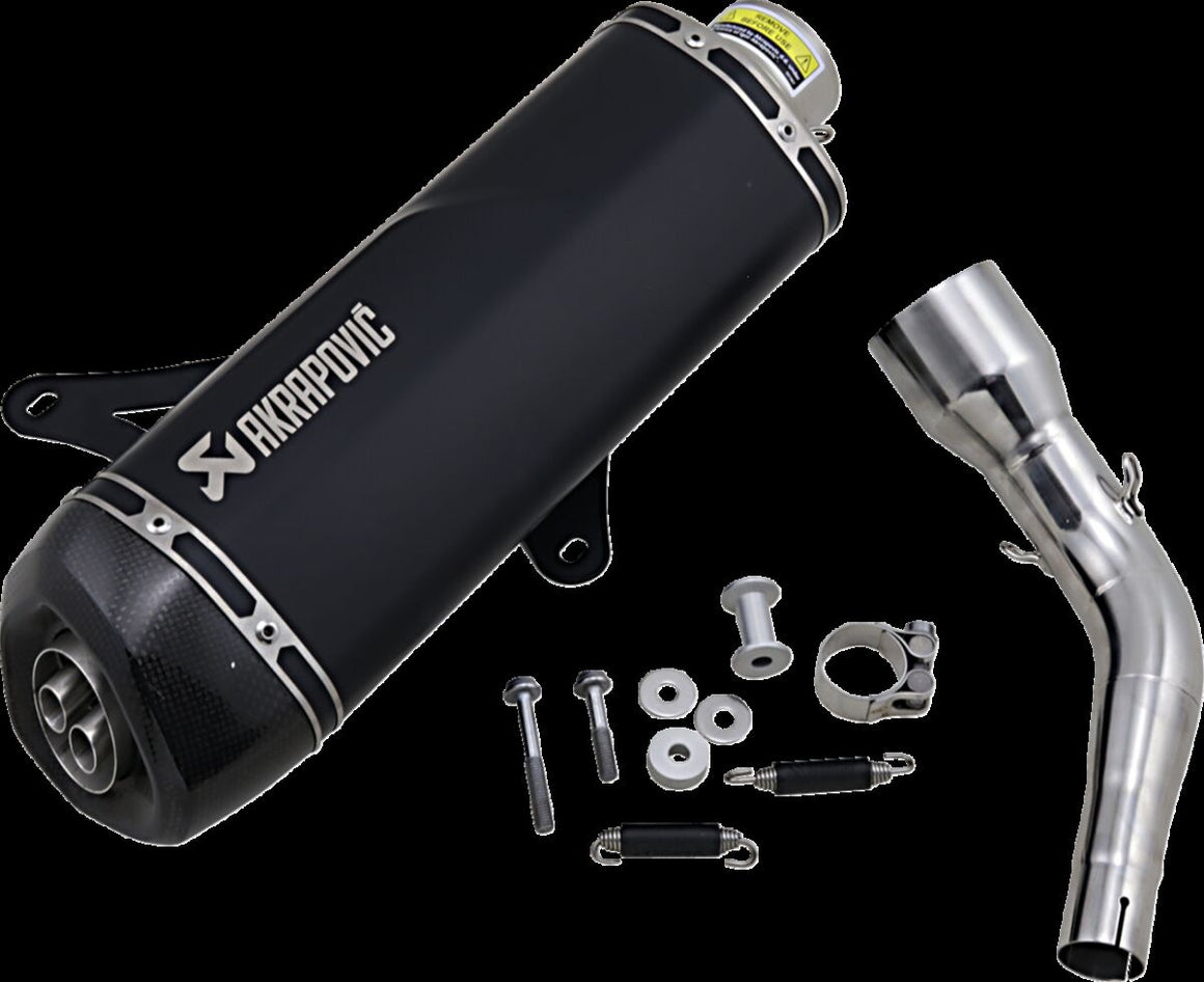 Akrapovic Slip-On Line uitlaatdemper zwart - Vespa GT60 Limited Edition / GTS 125 e.a. (2005-2020) | Femon Parts