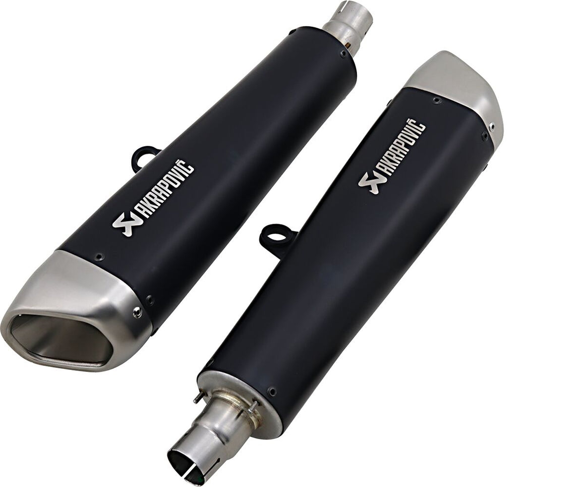 Akrapovic Slip-On Line uitlaatdemper zwart - Triumph SPEED TWIN 1200 (2019-2020) | Femon Parts