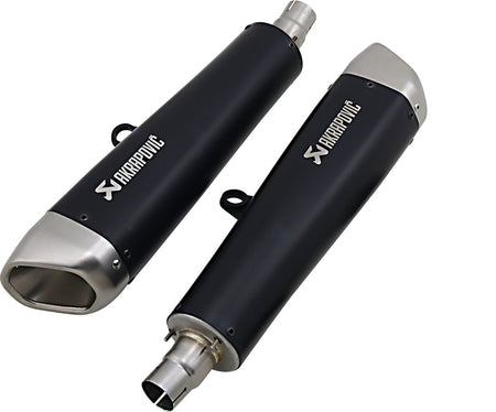 Akrapovic Slip-On Line uitlaatdemper zwart - Triumph SPEED TWIN 1200 (2019-2020) | Femon Parts