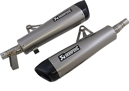 Akrapovic Slip-On Line uitlaatdemper zilver - Triumph BONNEVILLE 1200 T120 (2016-2020) | Femon Parts