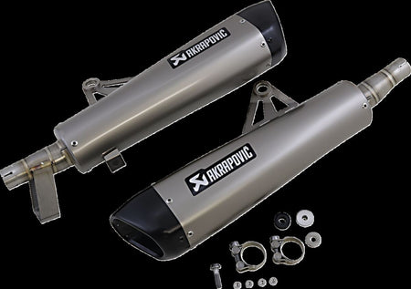 Akrapovic Slip-On Line uitlaatdemper zilver - Triumph BONNEVILLE 1200 T120 (2016-2020) | Femon Parts