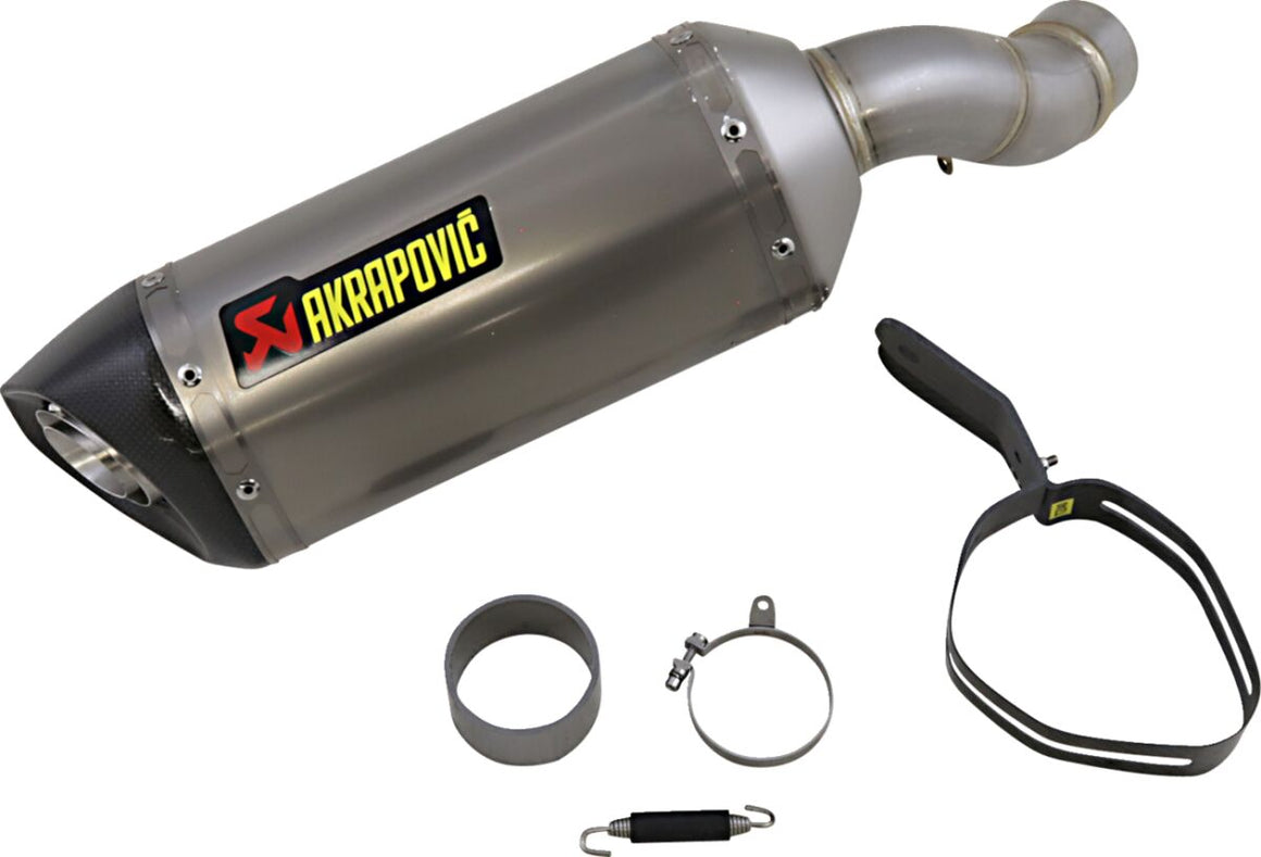 Akrapovic Slip-On Line uitlaatdemper zwart - Kawasaki 50th Anniversary / 50th Anniversary Performance e.a. | Femon Parts