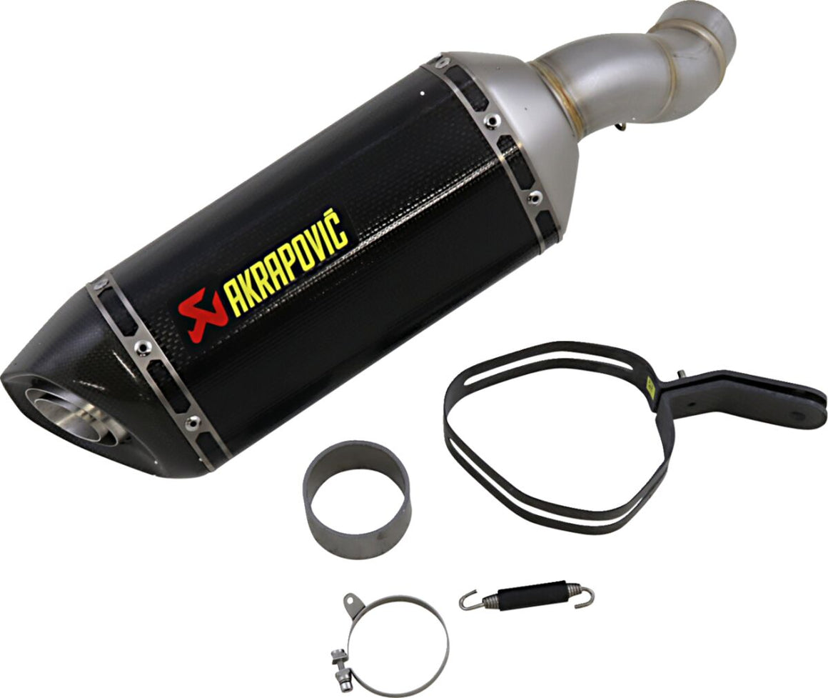 Akrapovic Slip-On Line uitlaatdemper zwart - Kawasaki 50th Anniversary / 50th Anniversary Performance e.a. | Femon Parts