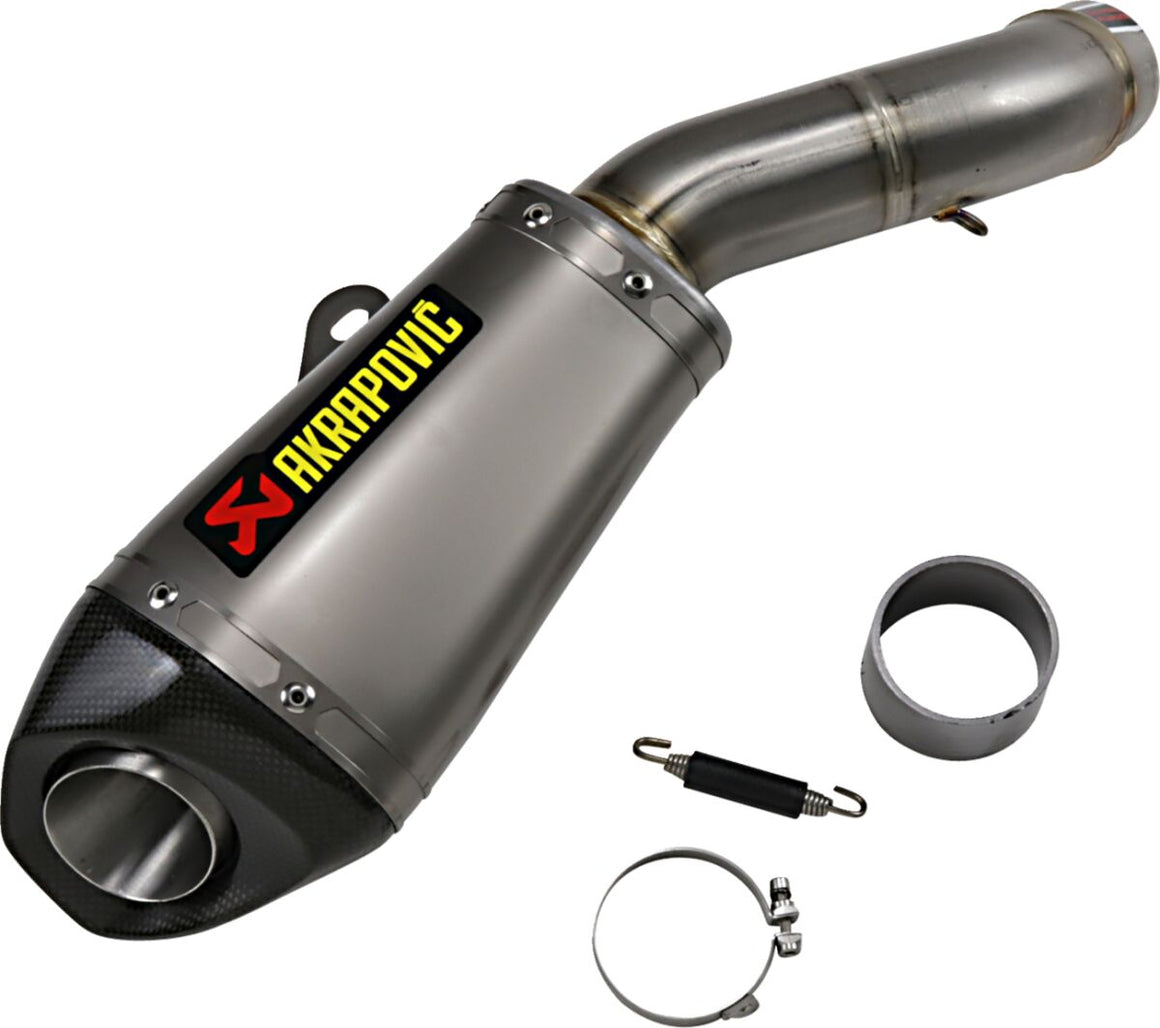 Akrapovic Slip-On Line uitlaatdemper zwart - Kawasaki 50th Anniversary / 50th Anniversary Performance e.a. | Femon Parts