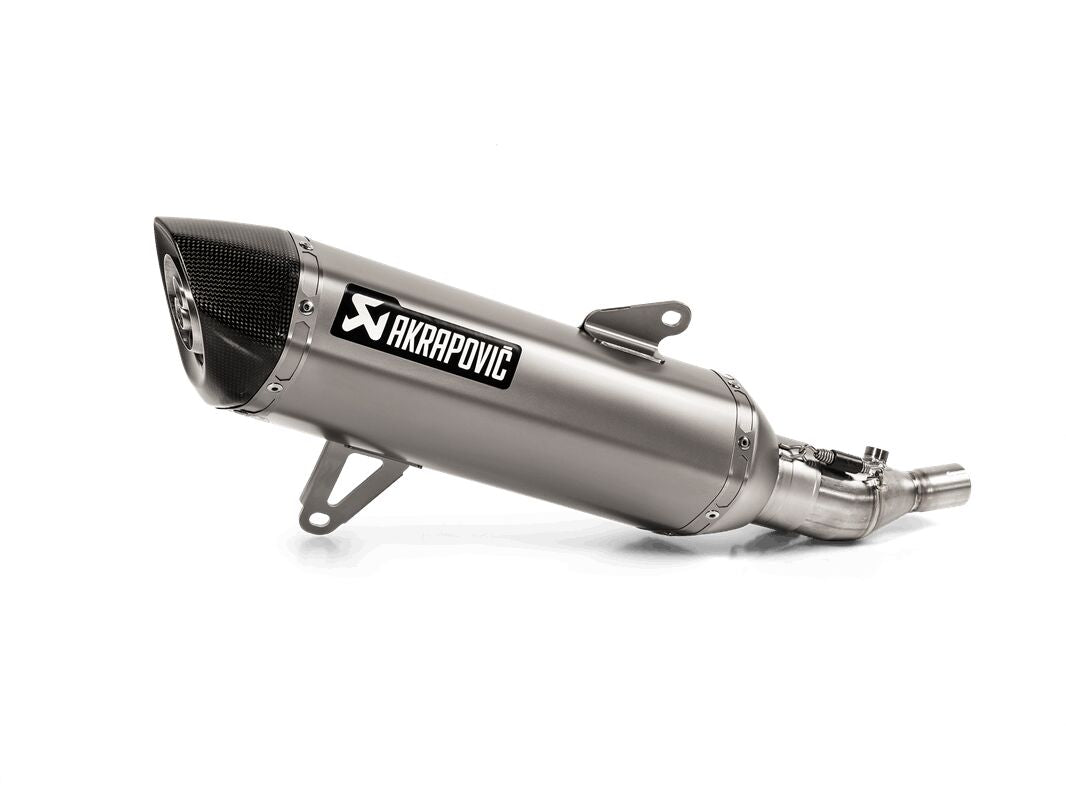 Akrapovic Slip-On Line uitlaatdemper zwart - Yamaha MW 300 / Tricity (2020-2024) | Femon Parts