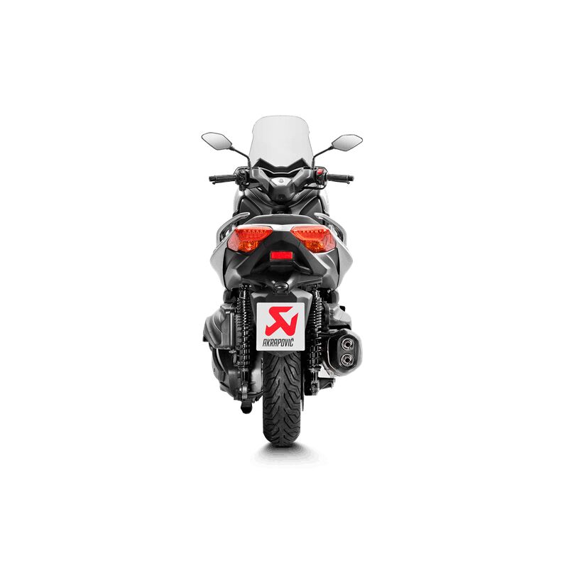 Akrapovic Slip-On Line uitlaatdemper zwart - Yamaha X-Max / X-Max Iron Max e.a. (2018-2020) | Femon Parts