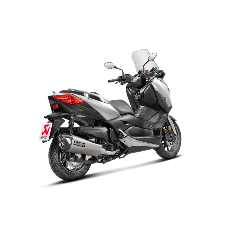 Akrapovic Slip-On Line uitlaatdemper zwart - Yamaha X-Max / X-Max Iron Max e.a. (2018-2020) | Femon Parts