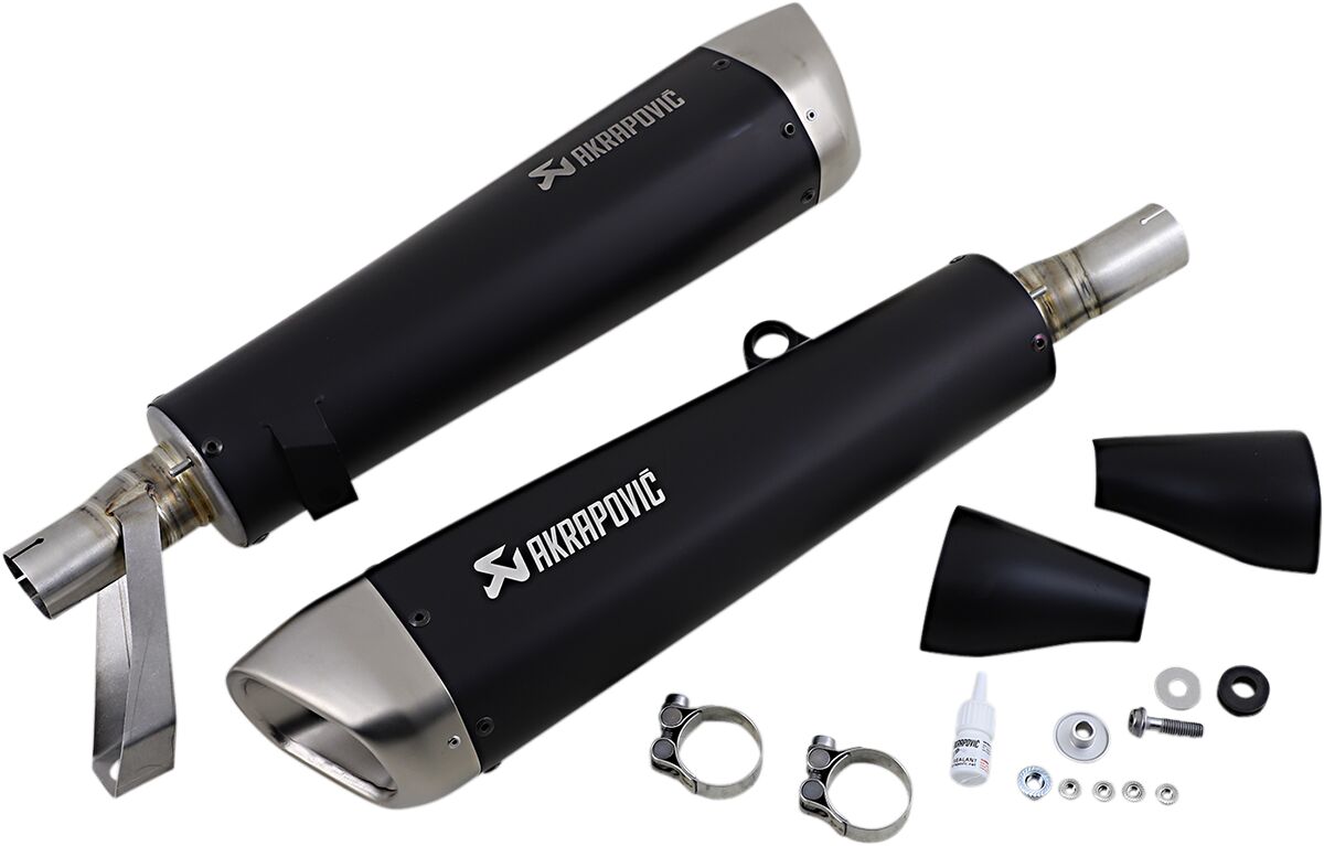Akrapovic Slip-On Line uitlaatdemper - Triumph STREET TWIN 900 (2016-2020) | Femon Parts