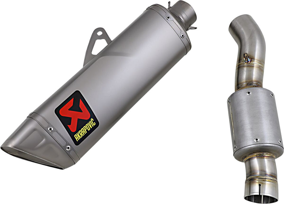 Akrapovic Slip-On uitlaatdemper zilver - Honda CBR-1000 RR (2020-2023) | Femon Parts