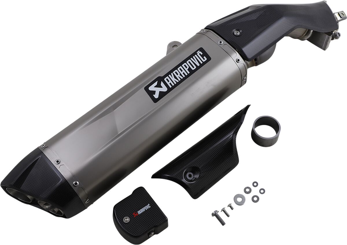 Akrapovic Slip-On Line uitlaatdemper - Honda CRF-1100 L AFRICA TWIN (2020-2023) | Femon Parts