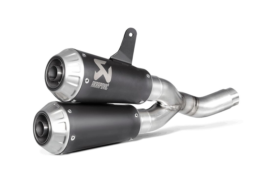 Akrapovic Slip-On Line uitlaatdemper zilver - Ducati Classic / Full Throttle e.a. (2015-2020) | Femon Parts