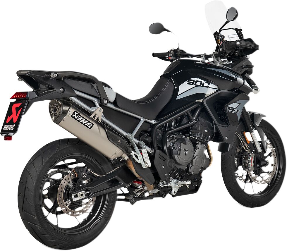 Akrapovic Slip-On uitlaatdemper - Triumph TIGER 900 (2020-2024) | Femon Parts