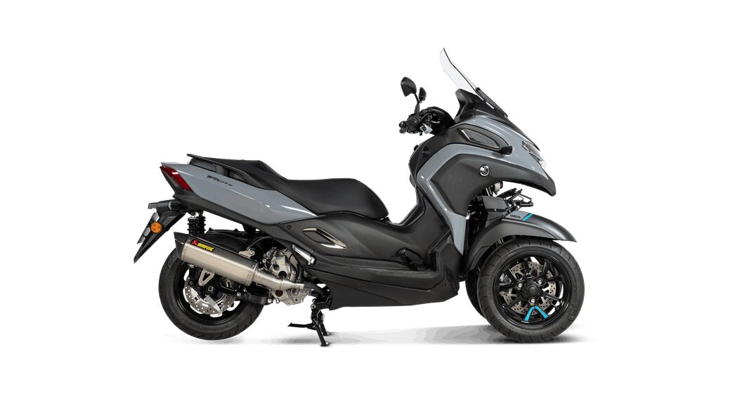 Akrapovic Slip-On Line uitlaatdemper zwart - Yamaha CZD 300 A / MW 125 e.a. (2021-2024) | Femon Parts