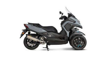 Akrapovic Slip-On Line uitlaatdemper zwart - Yamaha CZD 300 A / MW 125 e.a. (2021-2024) | Femon Parts