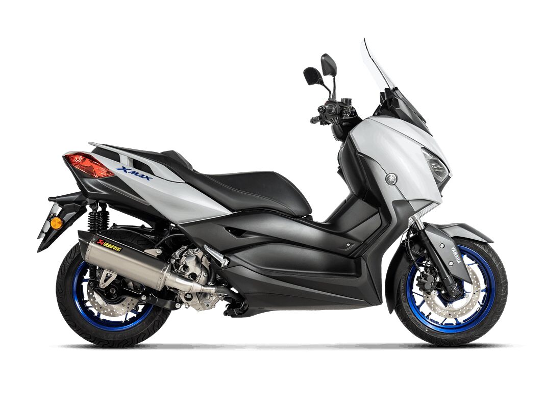 Akrapovic Slip-On Line uitlaatdemper zwart - Yamaha CZD 300 A / MW 125 e.a. (2021-2024) | Femon Parts