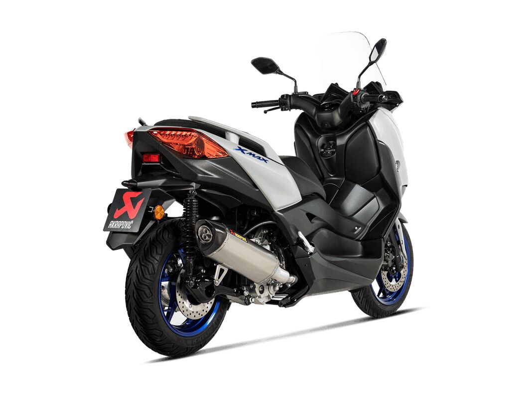 Akrapovic Slip-On Line uitlaatdemper zwart - Yamaha CZD 300 A / MW 125 e.a. (2021-2024) | Femon Parts