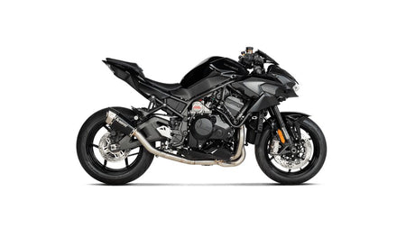Akrapovic Slip-On Line uitlaatdemper zilver - Kawasaki Performance / SE e.a. (2020-2025) | Femon Parts
