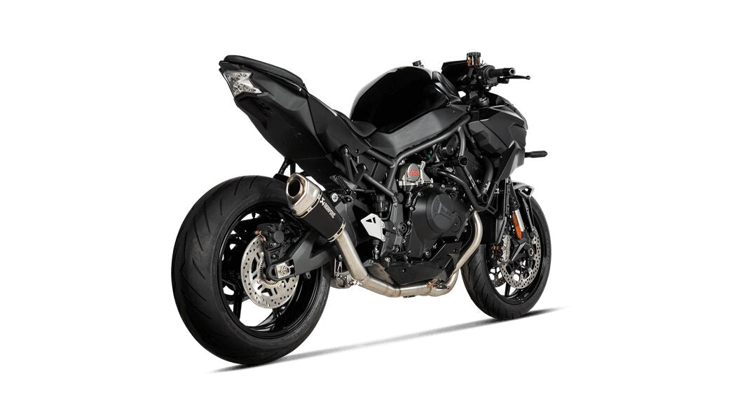 Akrapovic Slip-On Line uitlaatdemper zilver - Kawasaki Performance / SE e.a. (2020-2025) | Femon Parts