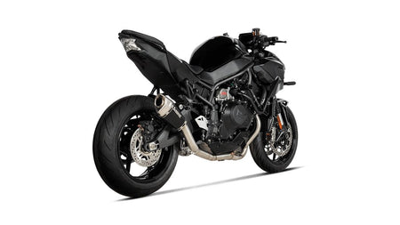 Akrapovic Slip-On Line uitlaatdemper zilver - Kawasaki Performance / SE e.a. (2020-2025) | Femon Parts