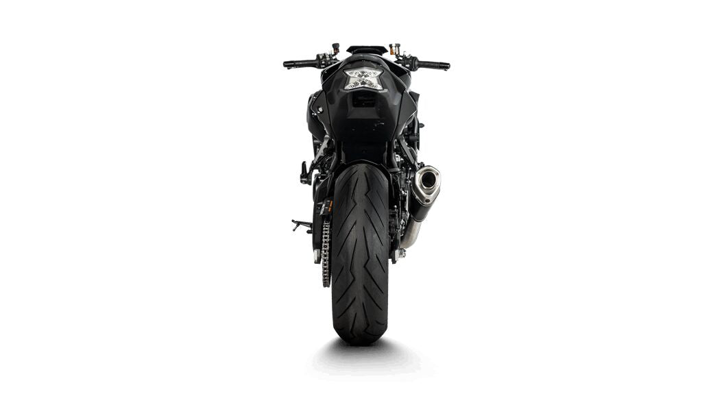 Akrapovic Slip-On Line uitlaatdemper zilver - Kawasaki Performance / SE e.a. (2020-2025) | Femon Parts