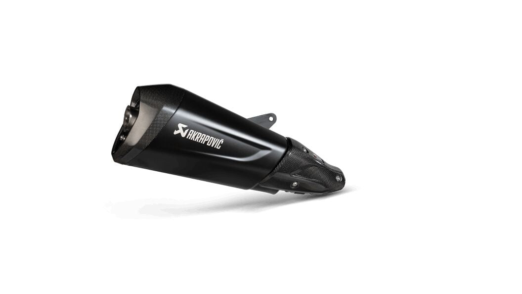 Akrapovic Slip-On Line uitlaatdemper zwart - Vespa 75th / GTS 300 HPE e.a. (2021-2024) | Femon Parts