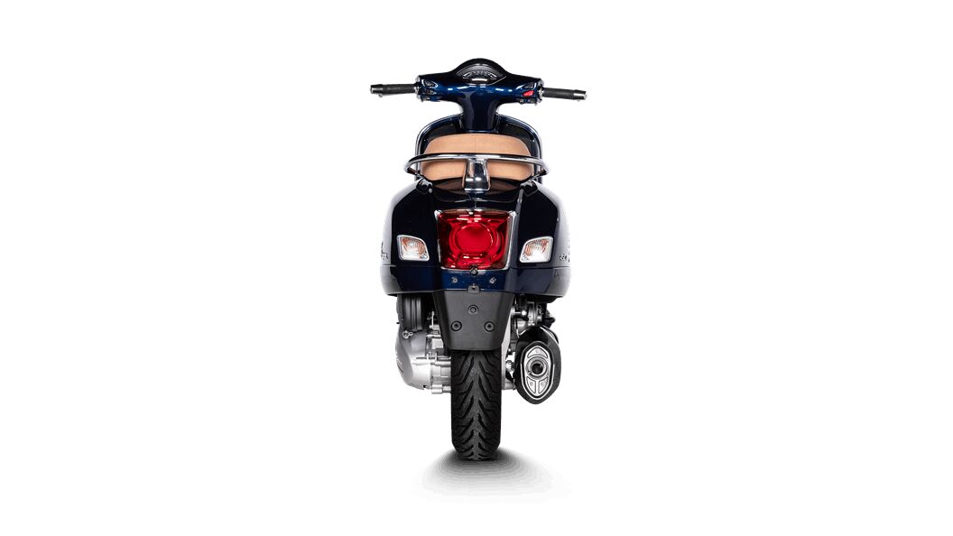 Akrapovic Slip-On Line uitlaatdemper zwart - Vespa 75th / GTS 300 HPE e.a. (2021-2024) | Femon Parts