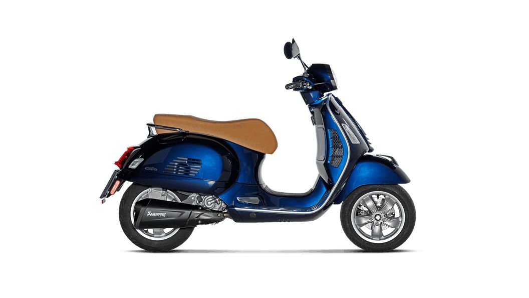 Akrapovic Slip-On Line uitlaatdemper zwart - Vespa 75th / GTS 300 HPE e.a. (2021-2024) | Femon Parts