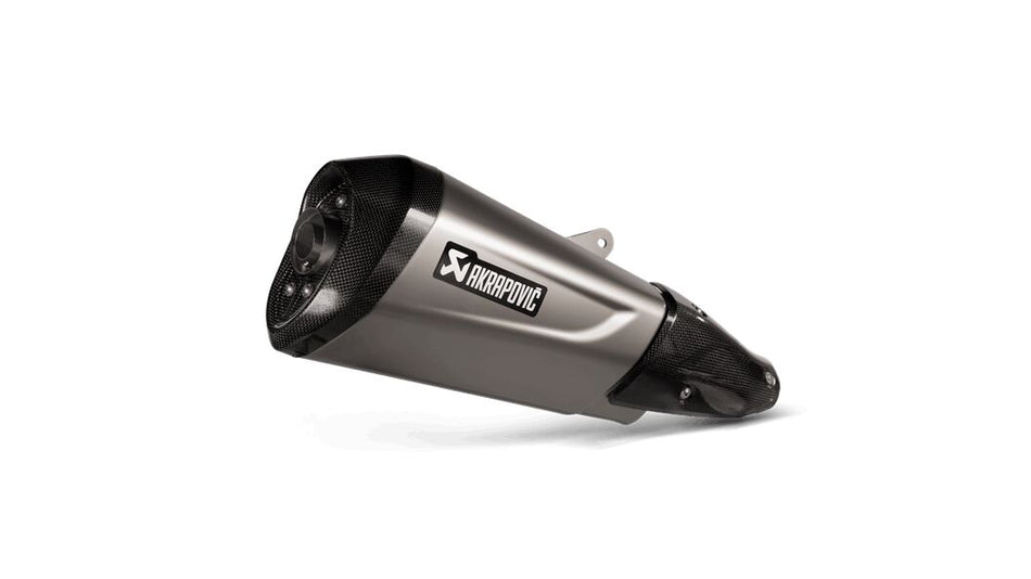 Akrapovic Slip-On Line uitlaatdemper zwart - Vespa 75th / GTS 300 HPE e.a. (2021-2024) | Femon Parts