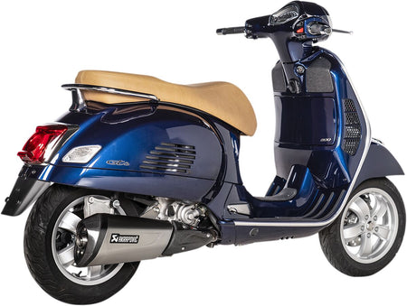 Akrapovic Slip-On Line uitlaatdemper zwart - Vespa 75th / GTS 300 HPE e.a. (2021-2024) | Femon Parts