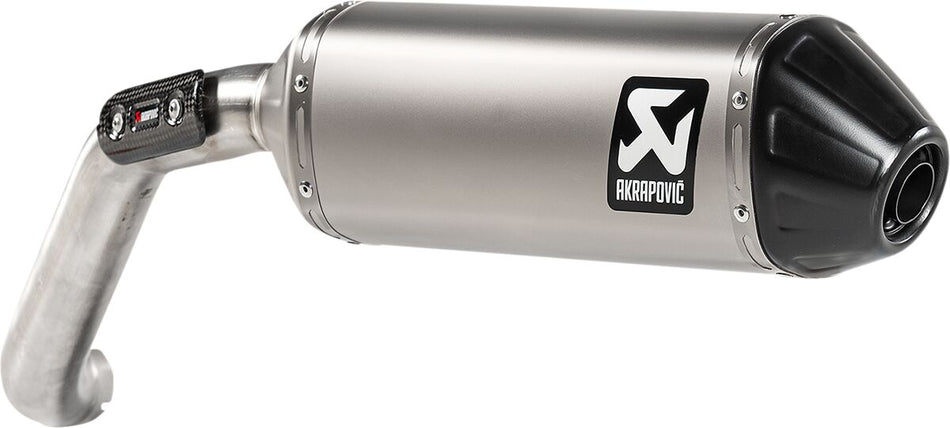 Akrapovic Slip-On Line uitlaatdemper zwart - Moto Guzzi Centenario / Evocative Graphics e.a. (2018-2024) | Femon Parts