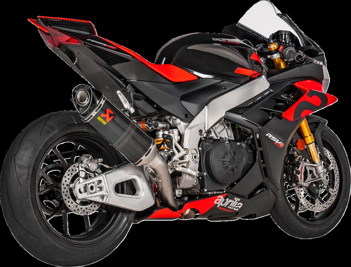 Akrapovic Slip-On Line uitlaatdemper carbon - Aprilia TUONO V4 1100 (2021-2024) | Femon Parts