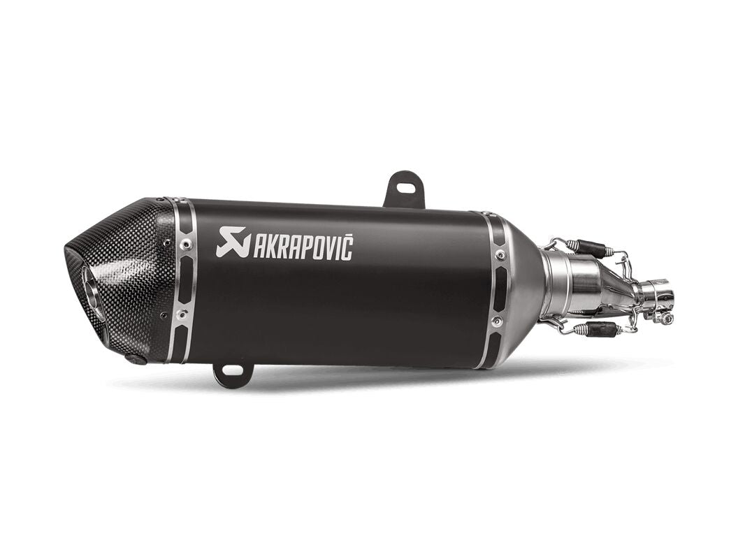 Akrapovic Slip-On Line uitlaatdemper zwart - Vespa 75th / GTS 125 IGET e.a. (2021-2024) | Femon Parts