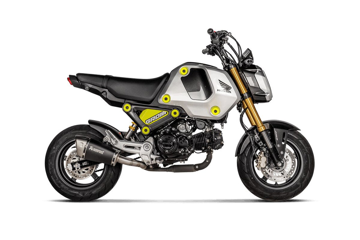 Akrapovic Slip-On Line uitlaatdemper titanium - Honda MSX-125 (2021-2022) | Femon Parts