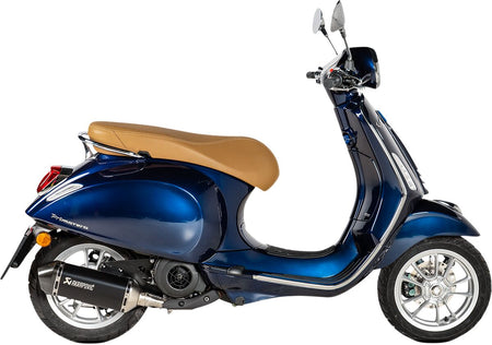 Akrapovic Scooter uitlaatdemper zwart - Vespa 3V / 3V 75th e.a. (2021-2022) | Femon Parts