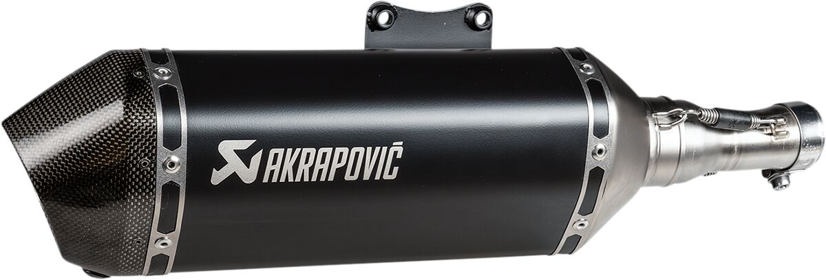 Akrapovic Scooter uitlaatdemper zwart - Vespa 3V / 3V 75th e.a. (2021-2022) | Femon Parts
