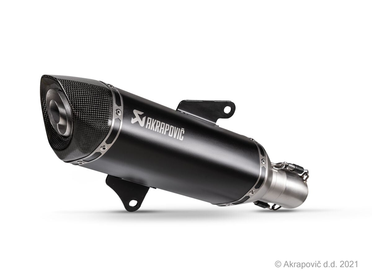Akrapovic Slip-On Line uitlaatdemper zwart - Honda ADV 350 / Forza e.a. (2021-2024) | Femon Parts